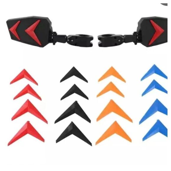 Kemi moto universal side mirror w/ color change arrows. Use w/ any off road,boat - Picture 10 of 10